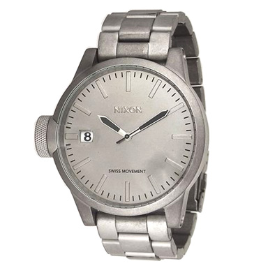 【Nixon】ニクソン メンズ 腕時計 クロニクル THE CHRONICLE シルバー ステンレス A1981033