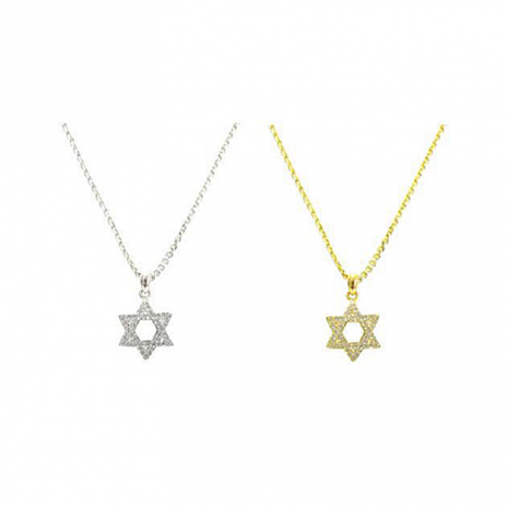 14K Solid Gold Star of David Necklace, Silver Magen David, Tiny Silver Star  of David Necklace, Jewish Star Necklace, Star of David Charm - Etsy
