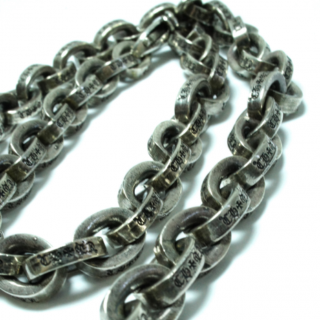 クロムハーツ ラージ ペーパーチェーン ネックレス 18インチ / CHROME HEARTS Large Paper Chain Necklace  18 in
